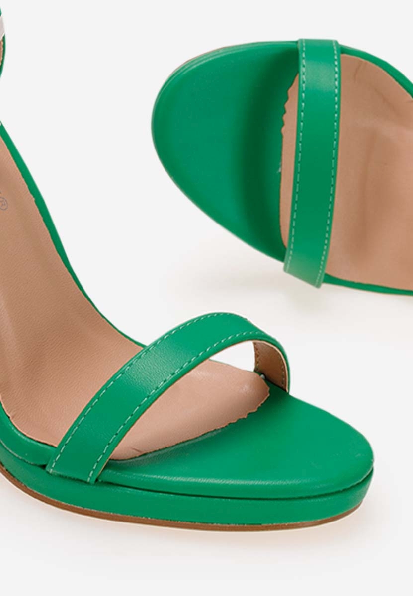 Sandale s petu Anais zeleno