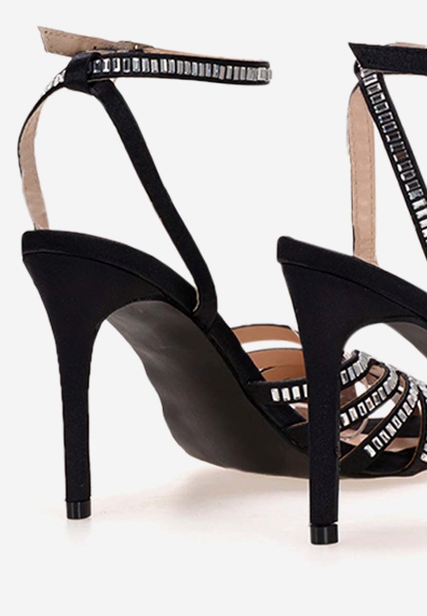 Ženske sandale elegantne Lima crno