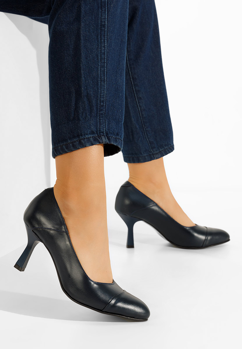 Cipele na petu Colie plavo navy