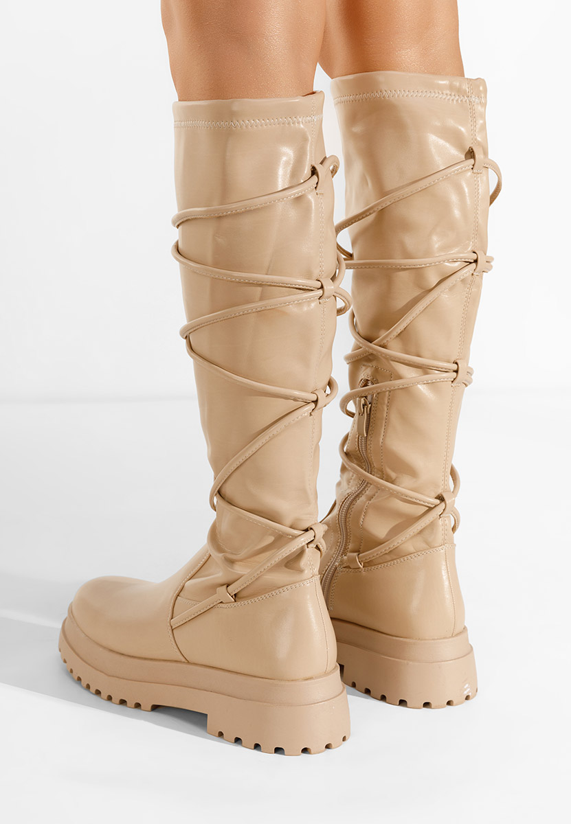 Duge čizme Cazorla bež