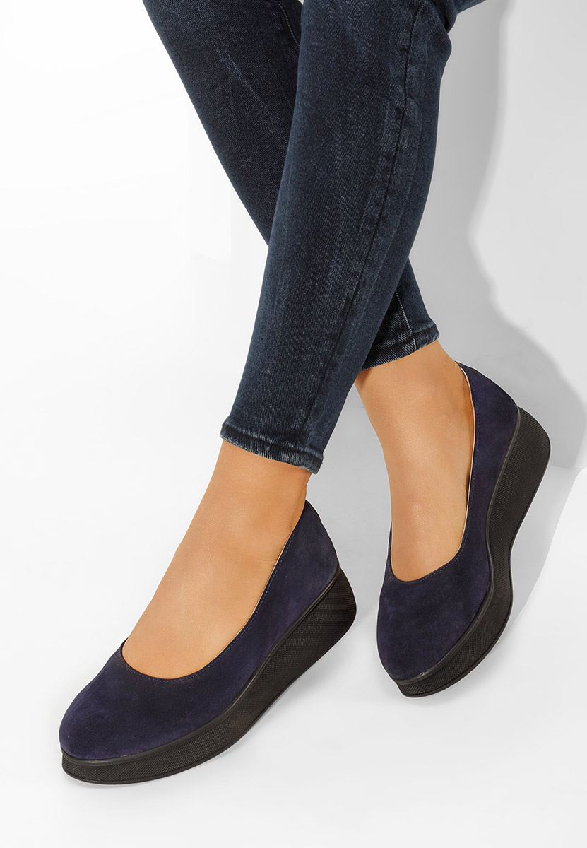 Cipele s platformom plavi Cantoria V2