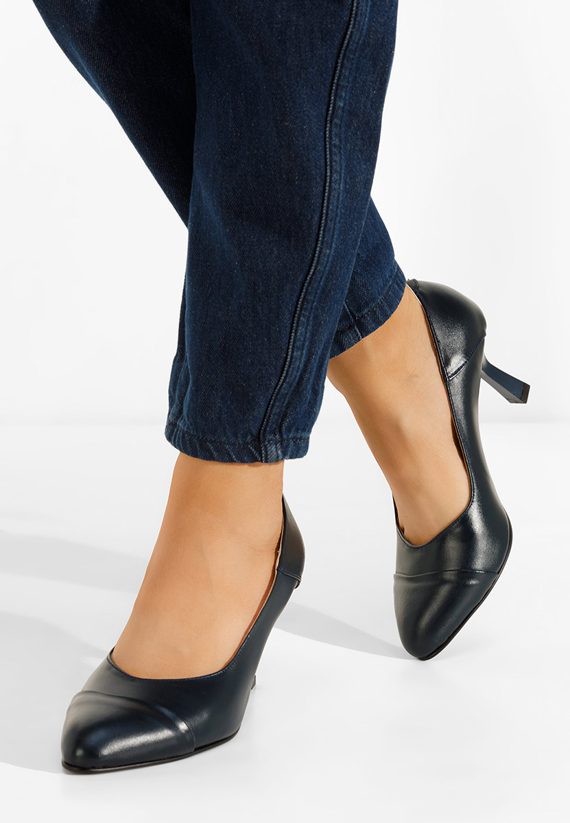 Cipele na petu Colie plavo navy