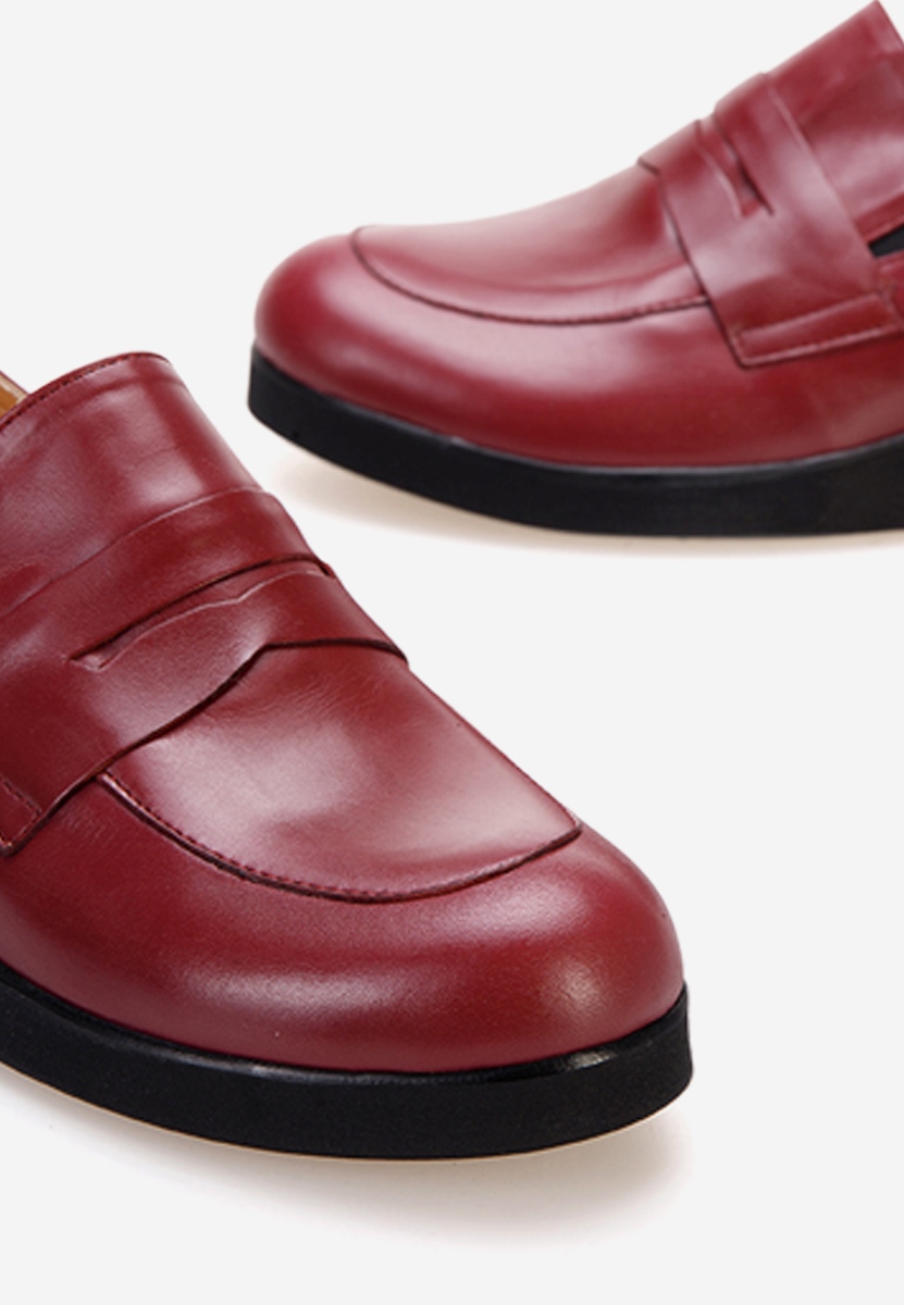Mokasinke na punu petu Gessi crveno