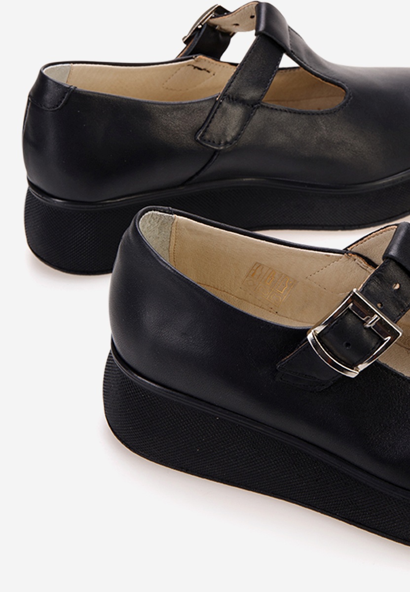 Cipele s platformom crno Gilena V2