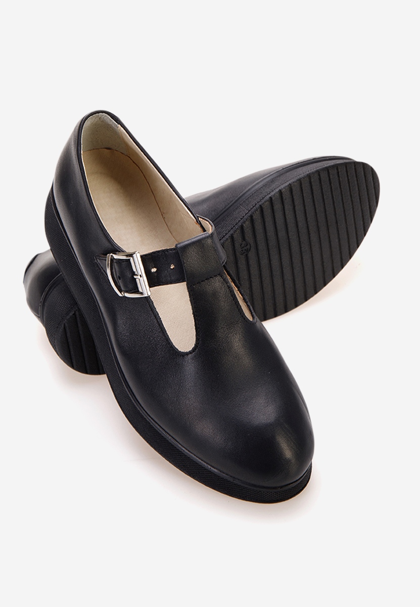 Cipele s platformom crno Gilena V2