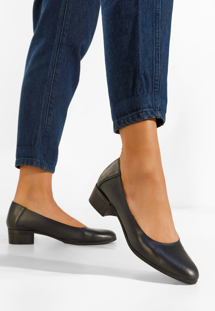 Kožne cipele Montremy plavo navy Kožne cipele Montremy plavo navy