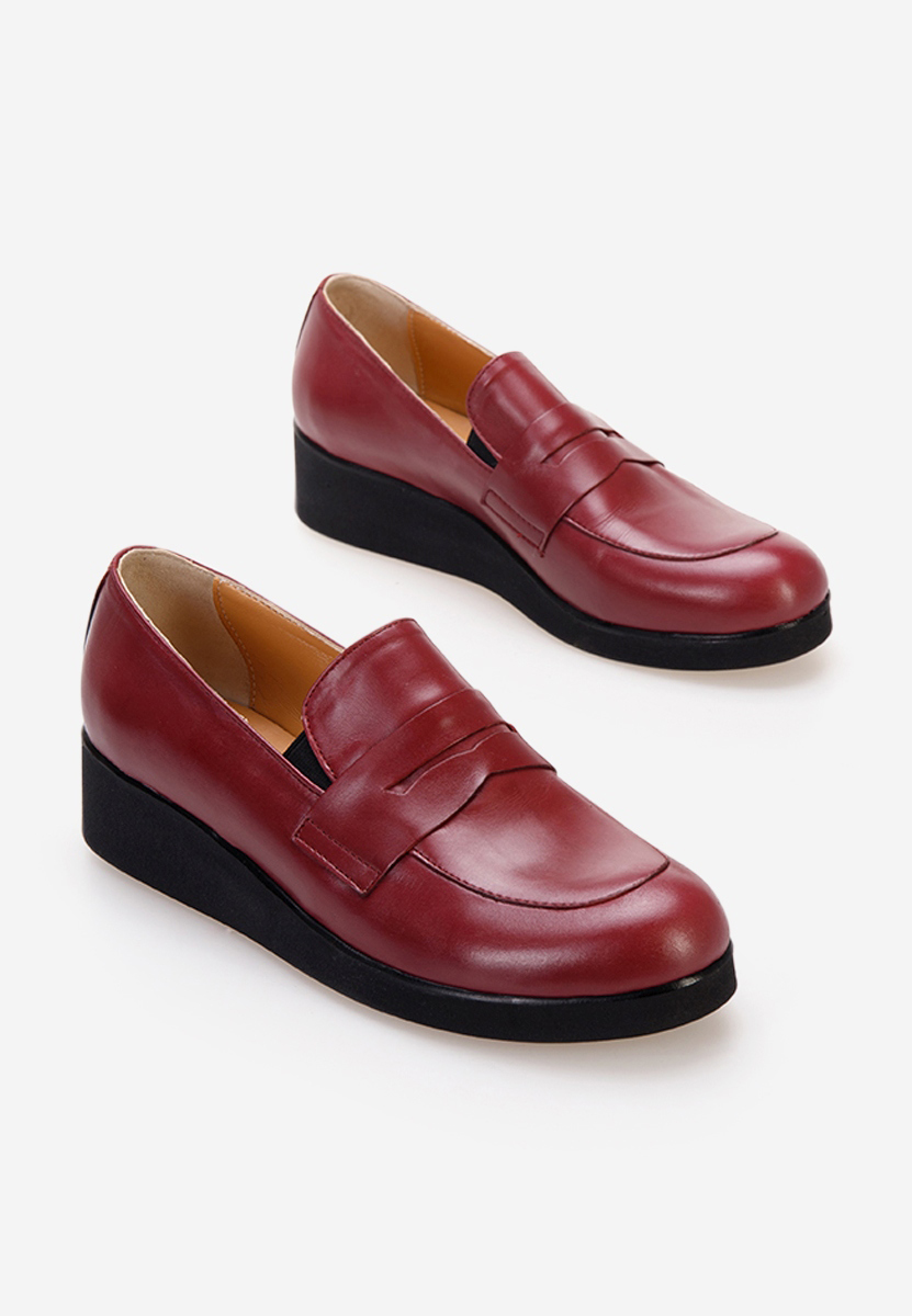 Mokasinke na punu petu Gessi crveno