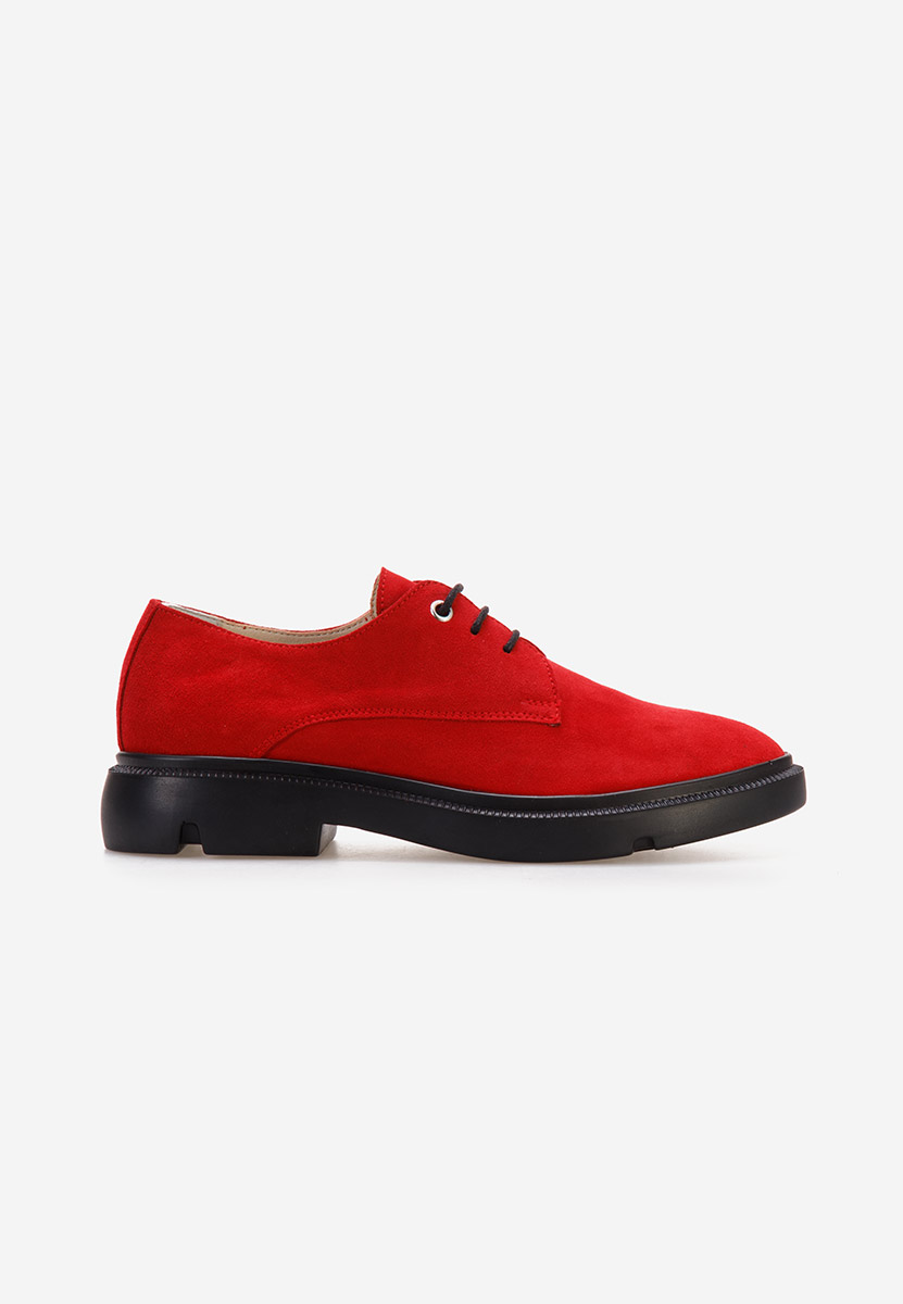 Kožne cipele derby Pelado V2 crveno