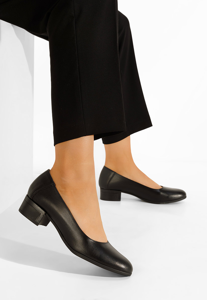 Salonke na malu petu Montremy crno Salonke na malu petu Montremy crno