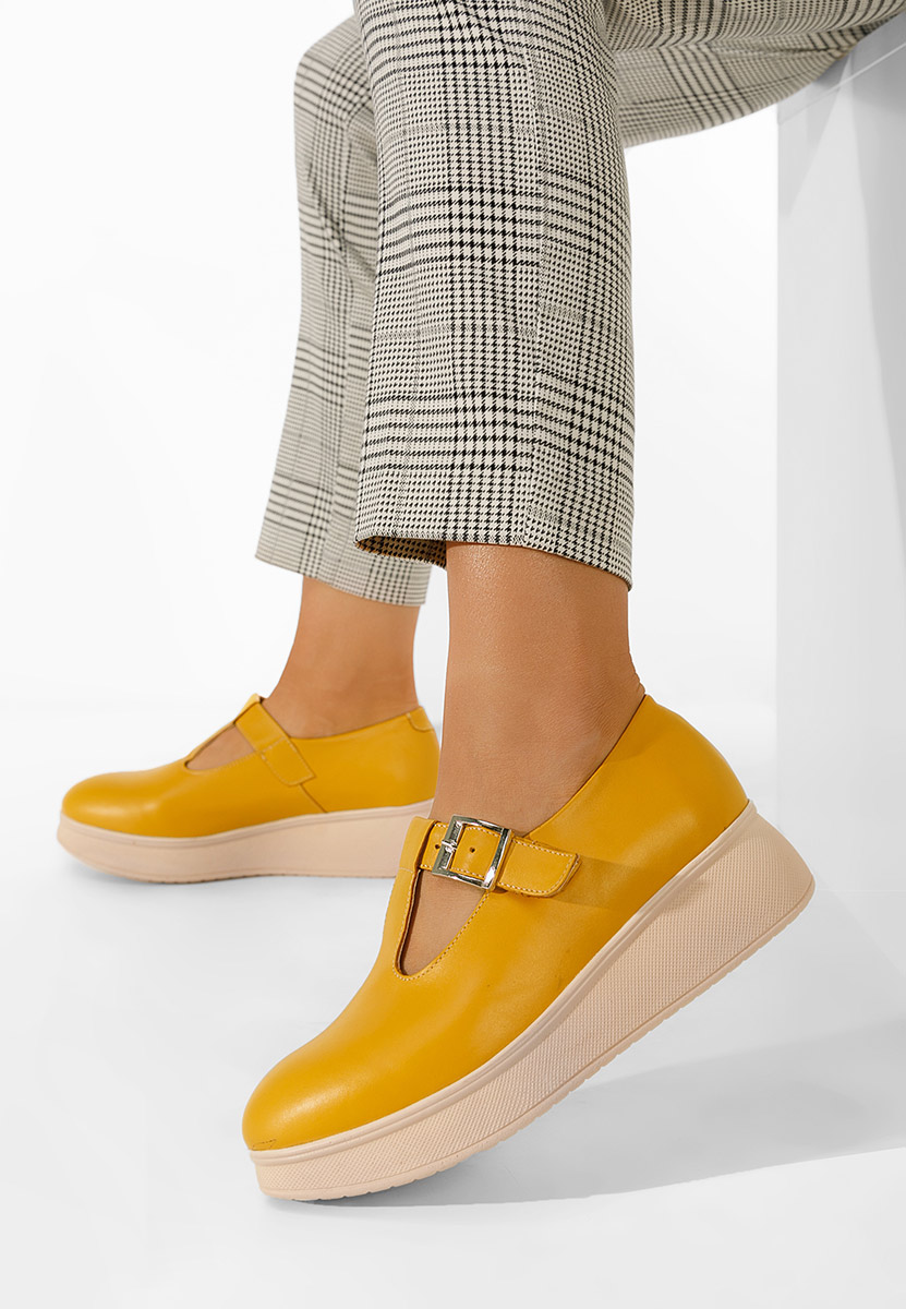 Cipele s platformom Gilena Žuto