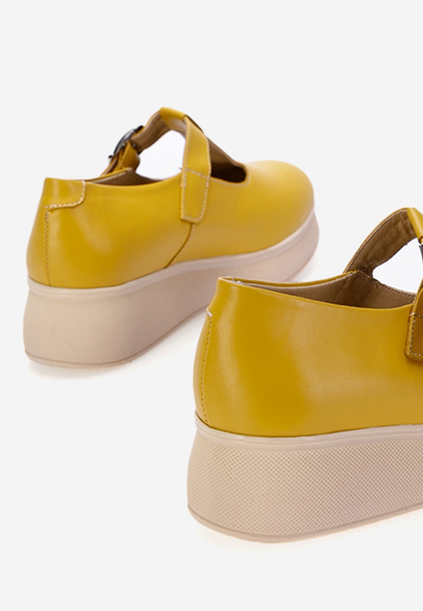 Cipele s platformom Gilena Žuto