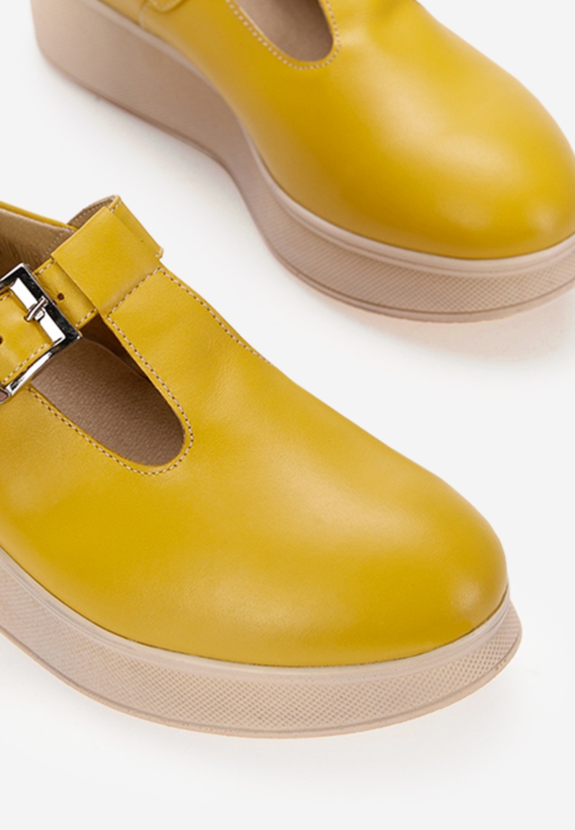 Cipele s platformom Gilena Žuto