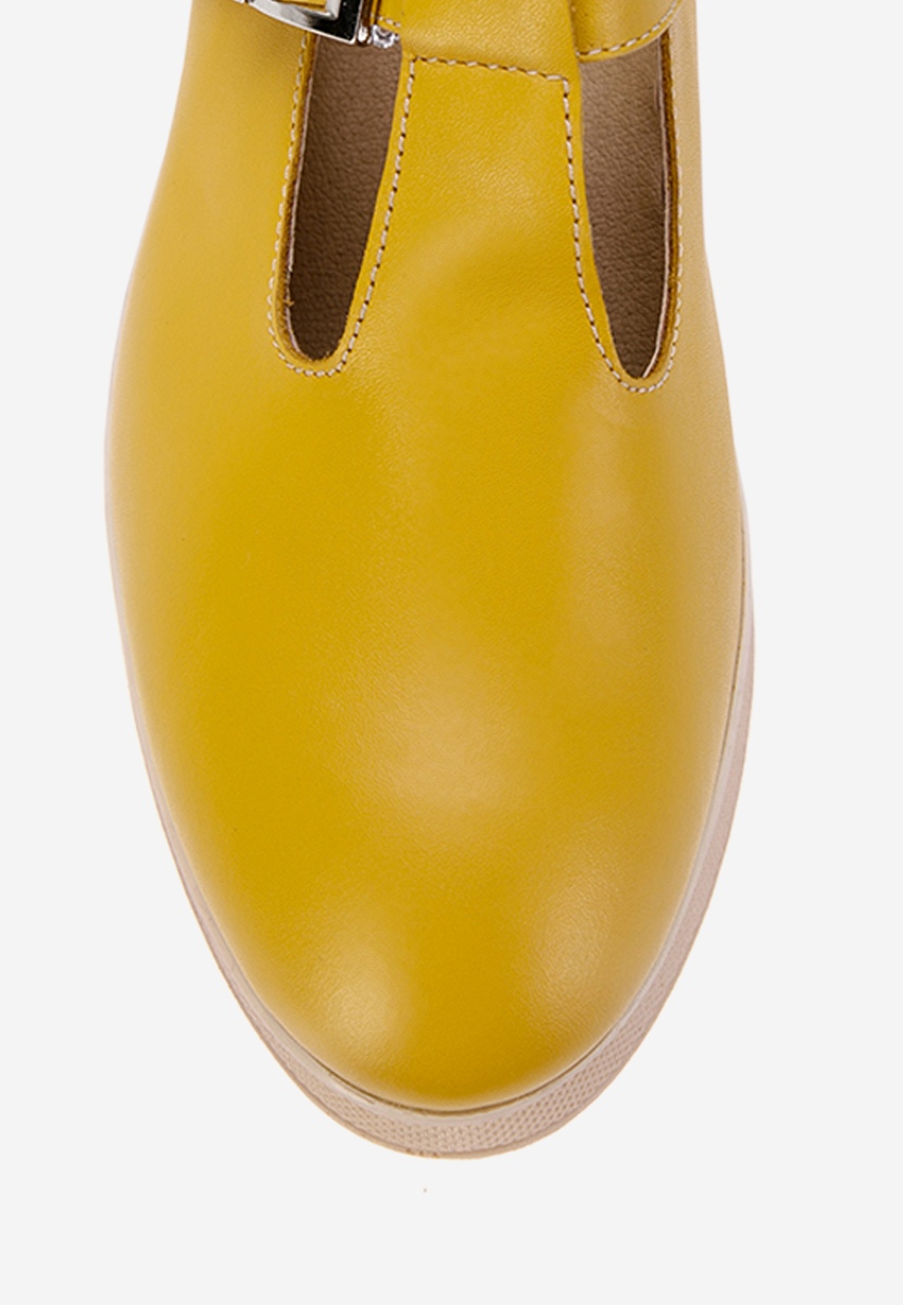 Cipele s platformom Gilena Žuto