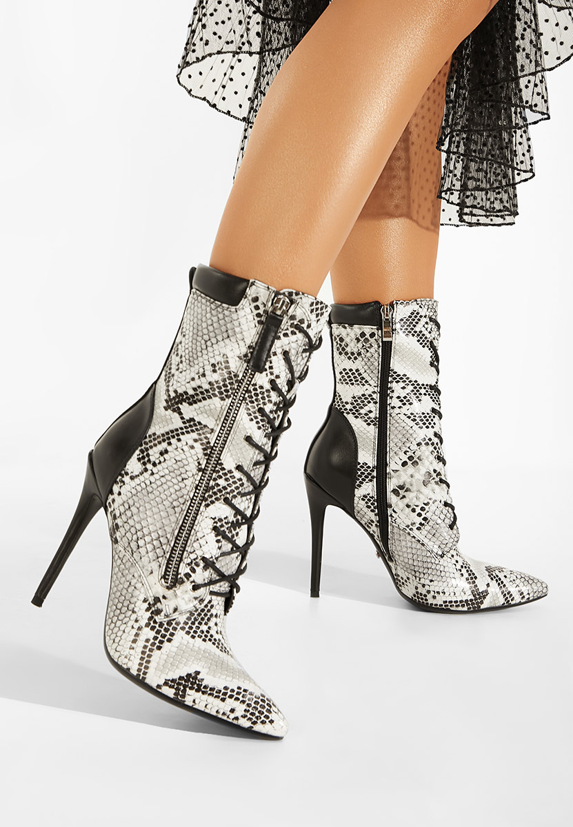 Elegantne gležnjače Vittoria sivo