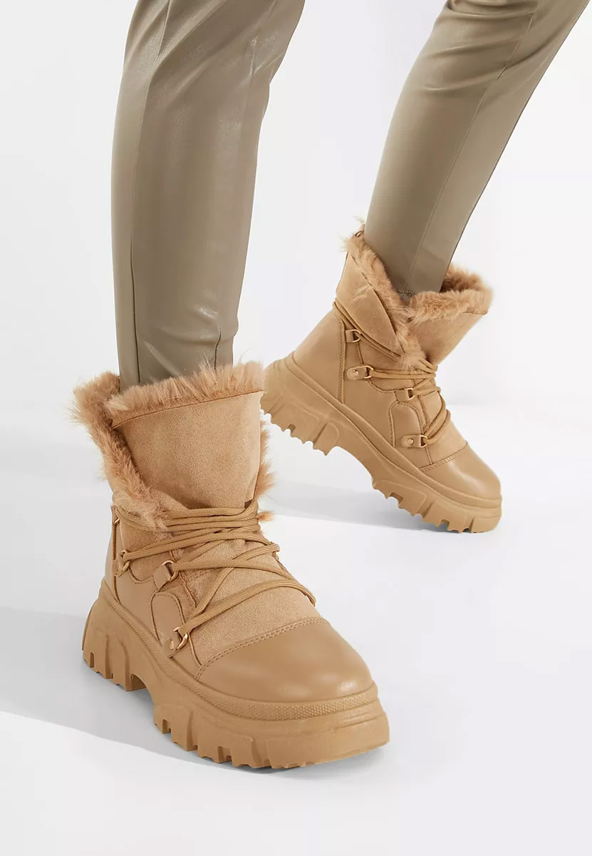 Zimske gojzerice za žene Fralesia kaki