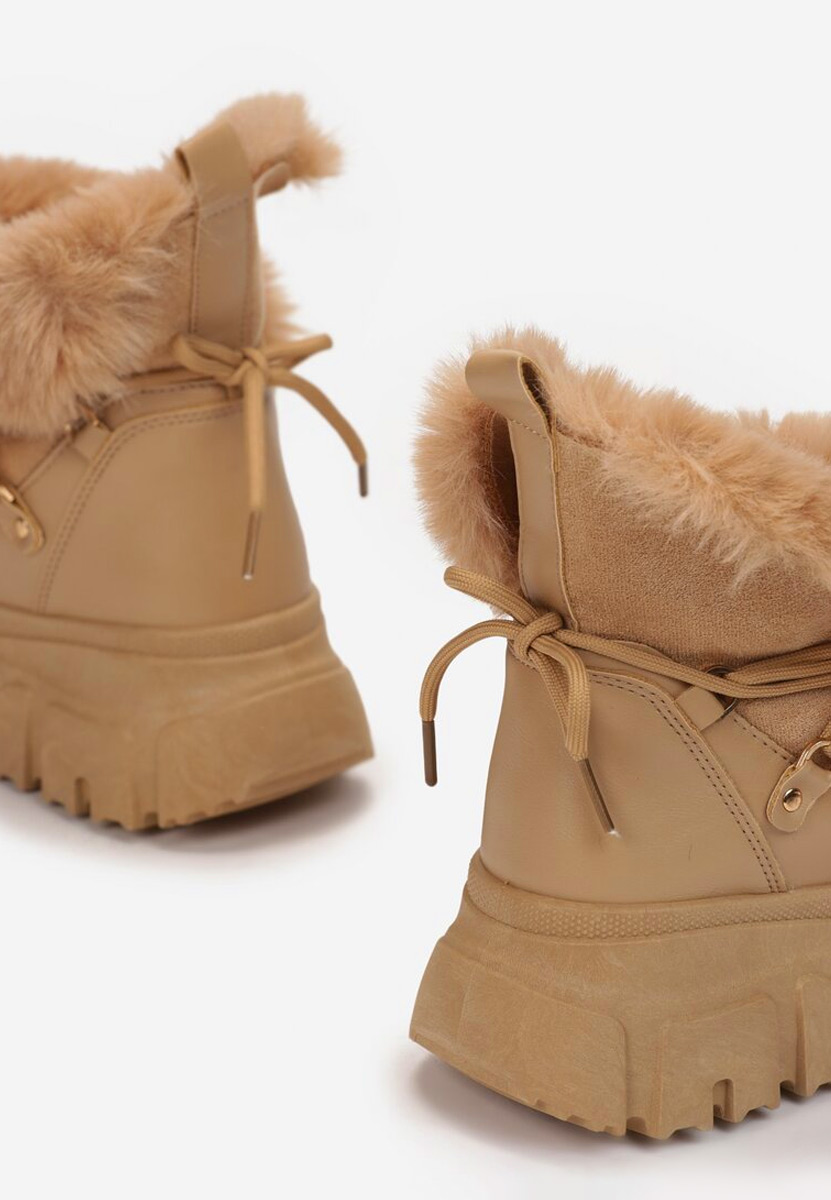 Zimske gojzerice za žene Fralesia kaki