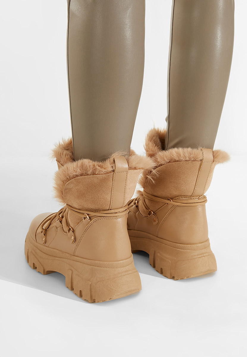 Zimske gojzerice za žene Fralesia kaki