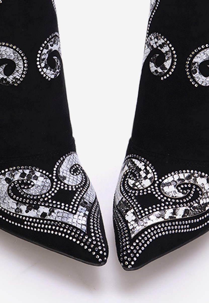 Elegantne gležnjače Evry crno