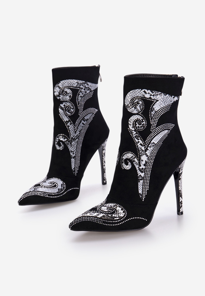 Elegantne gležnjače Evry crno