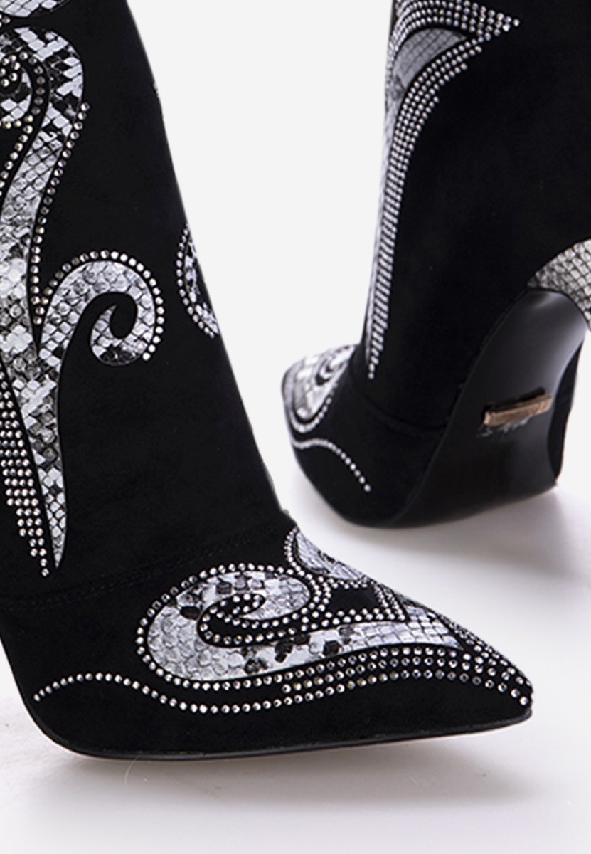 Elegantne gležnjače Evry crno