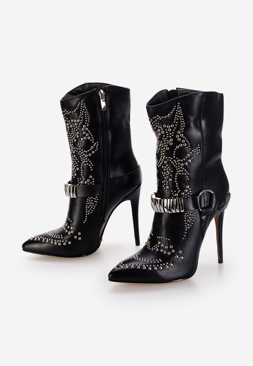 Elegantne gležnjače Foggia crno