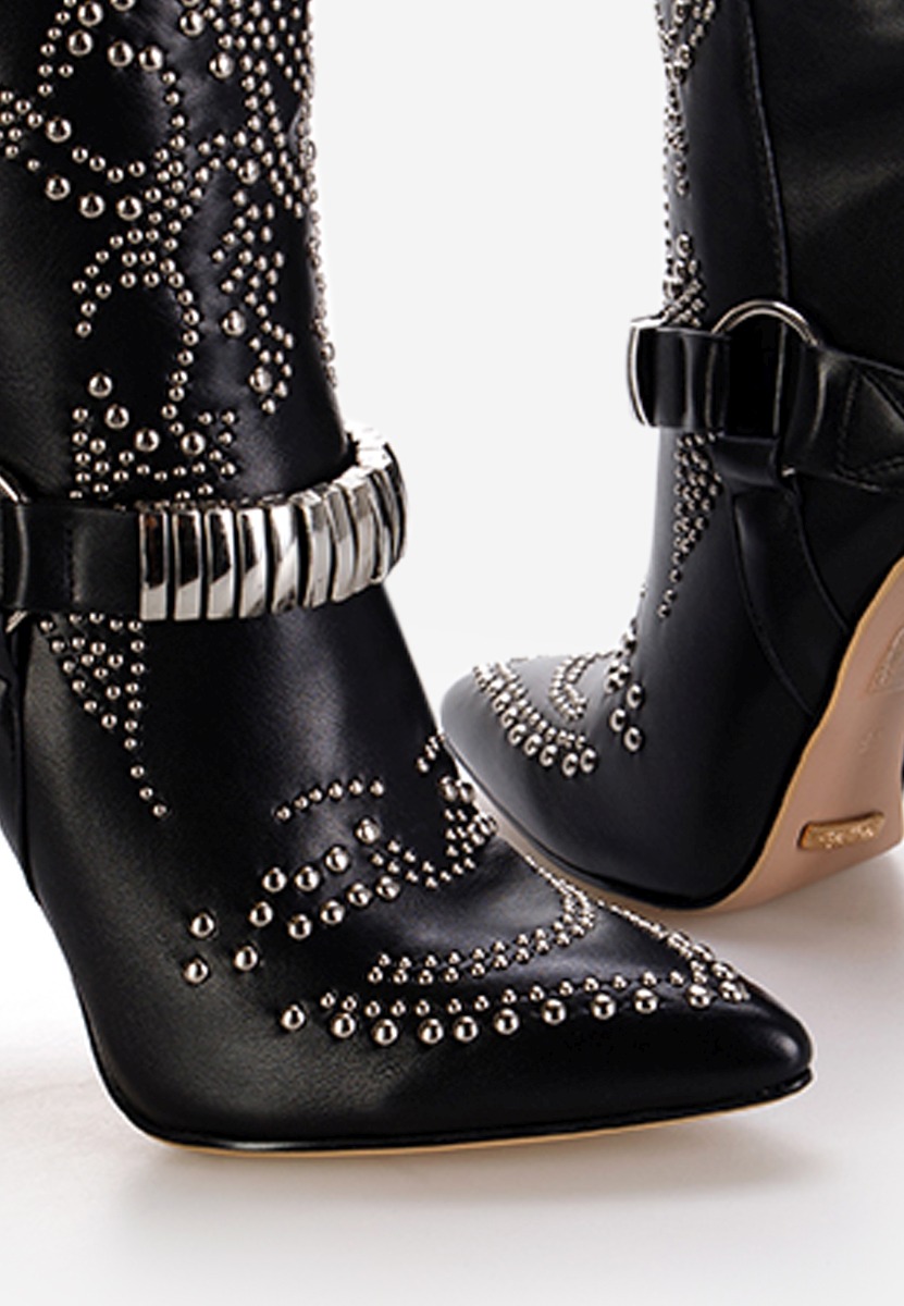 Elegantne gležnjače Foggia crno