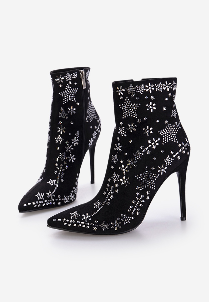 Elegantne gležnjače Tondelia crno