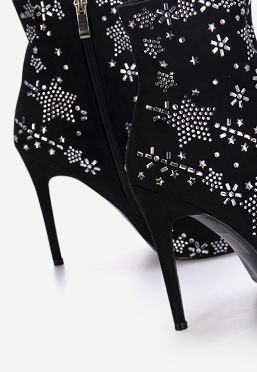 Elegantne gležnjače Tondelia crno