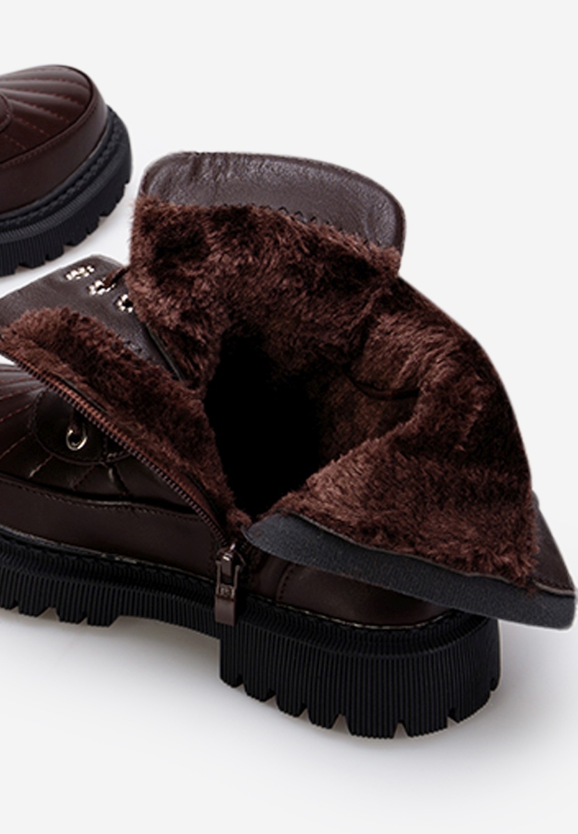 Gležnjače za djevojčice Casilda B braon