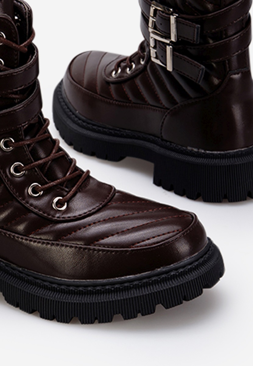 Gležnjače za djevojčice Casilda B braon