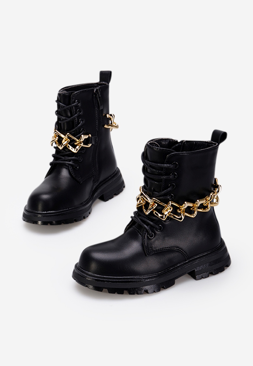 Gležnjače za djevojčice Lourosa crno