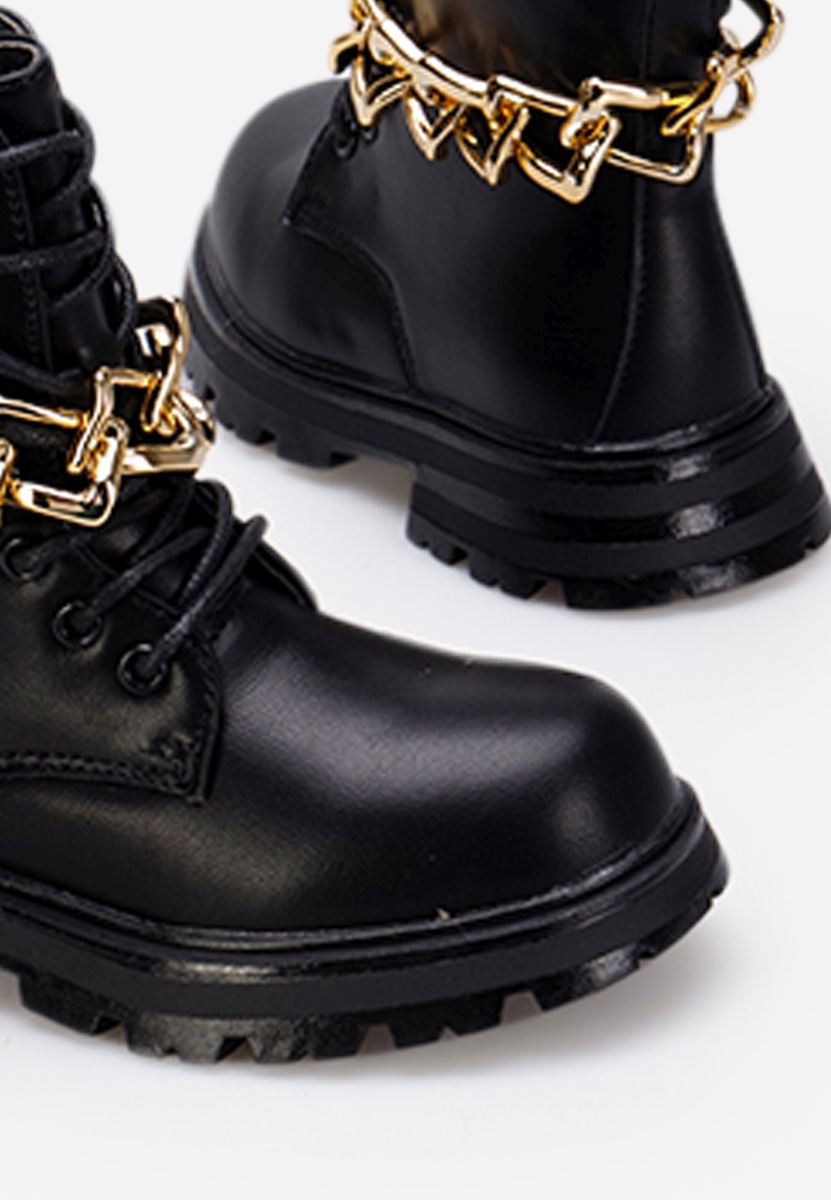 Gležnjače za djevojčice Lourosa crno