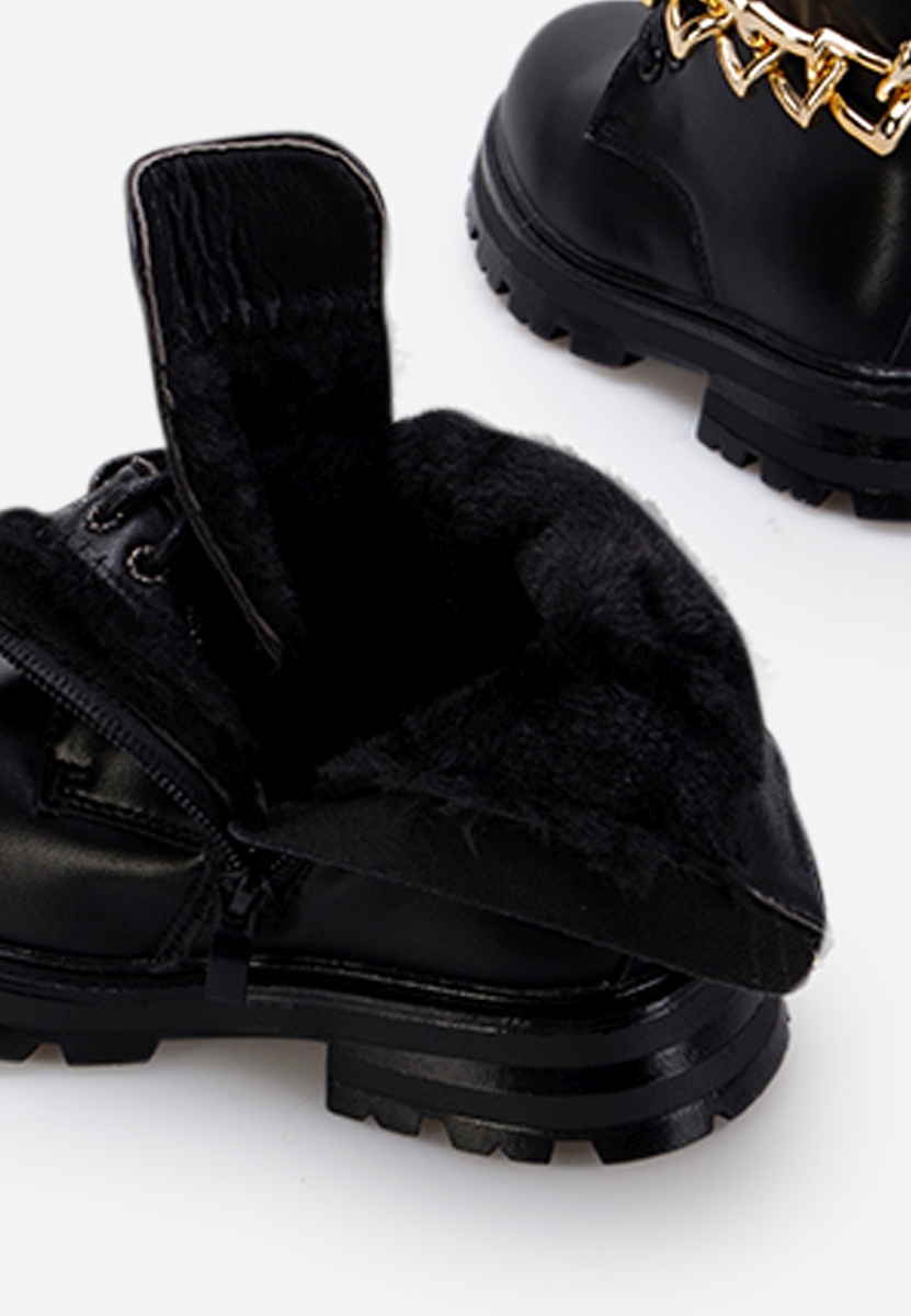 Gležnjače za djevojčice Lourosa crno