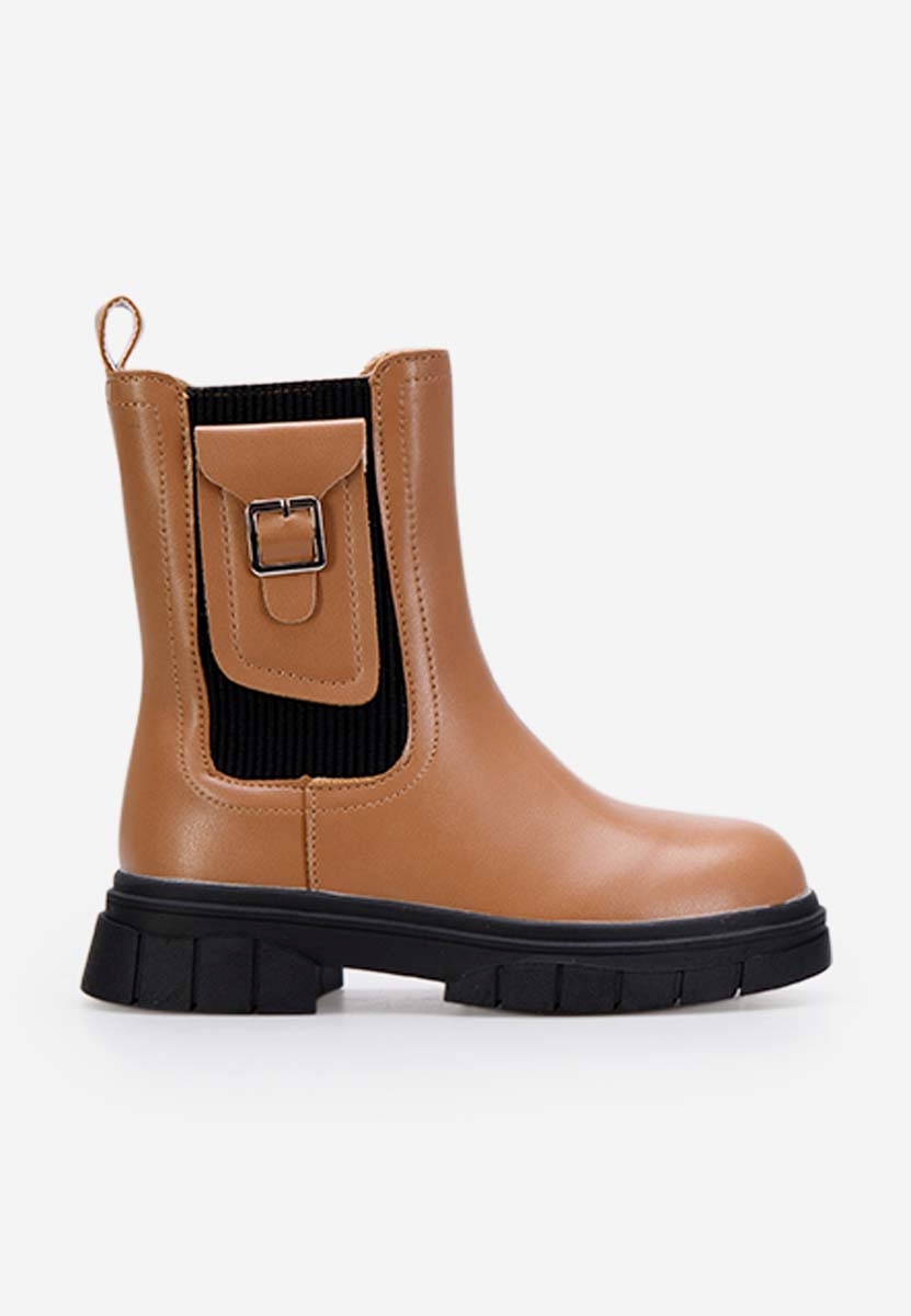 Gležnjače dječja Cary A braon