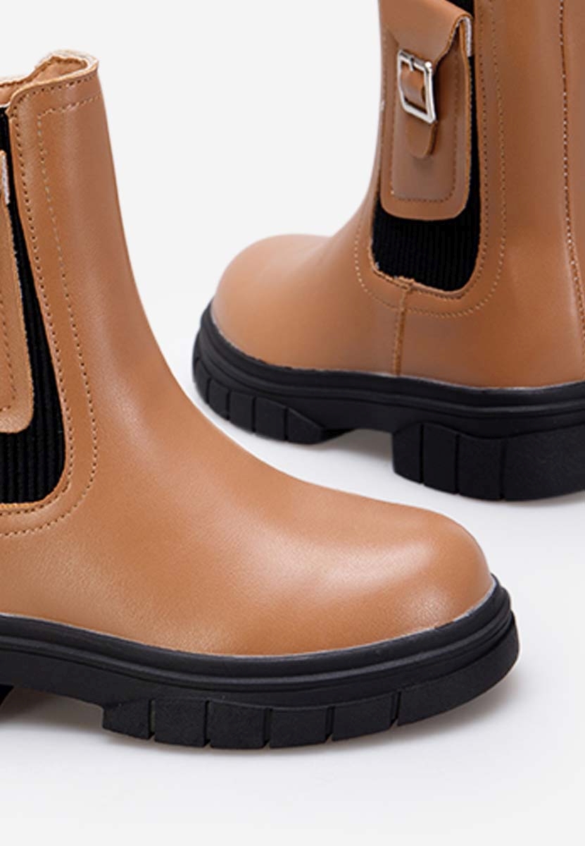 Gležnjače dječja Cary A braon