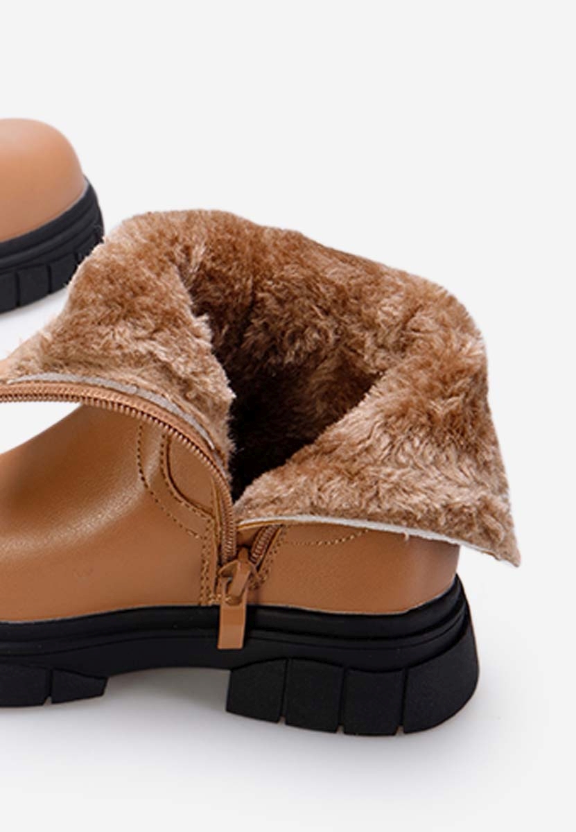 Gležnjače dječja Cary A braon