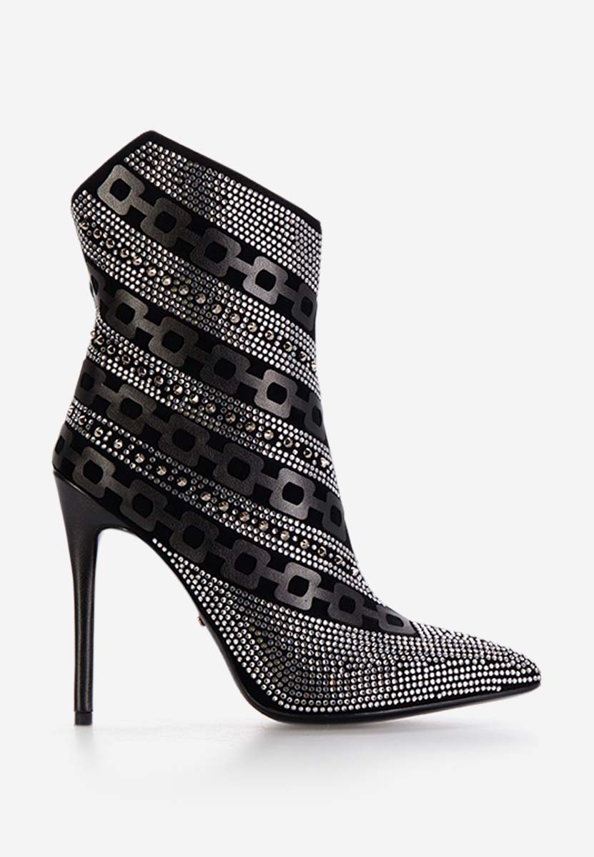 Elegantne gležnjače Piacenza crno