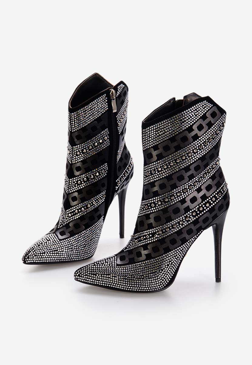 Elegantne gležnjače Piacenza crno