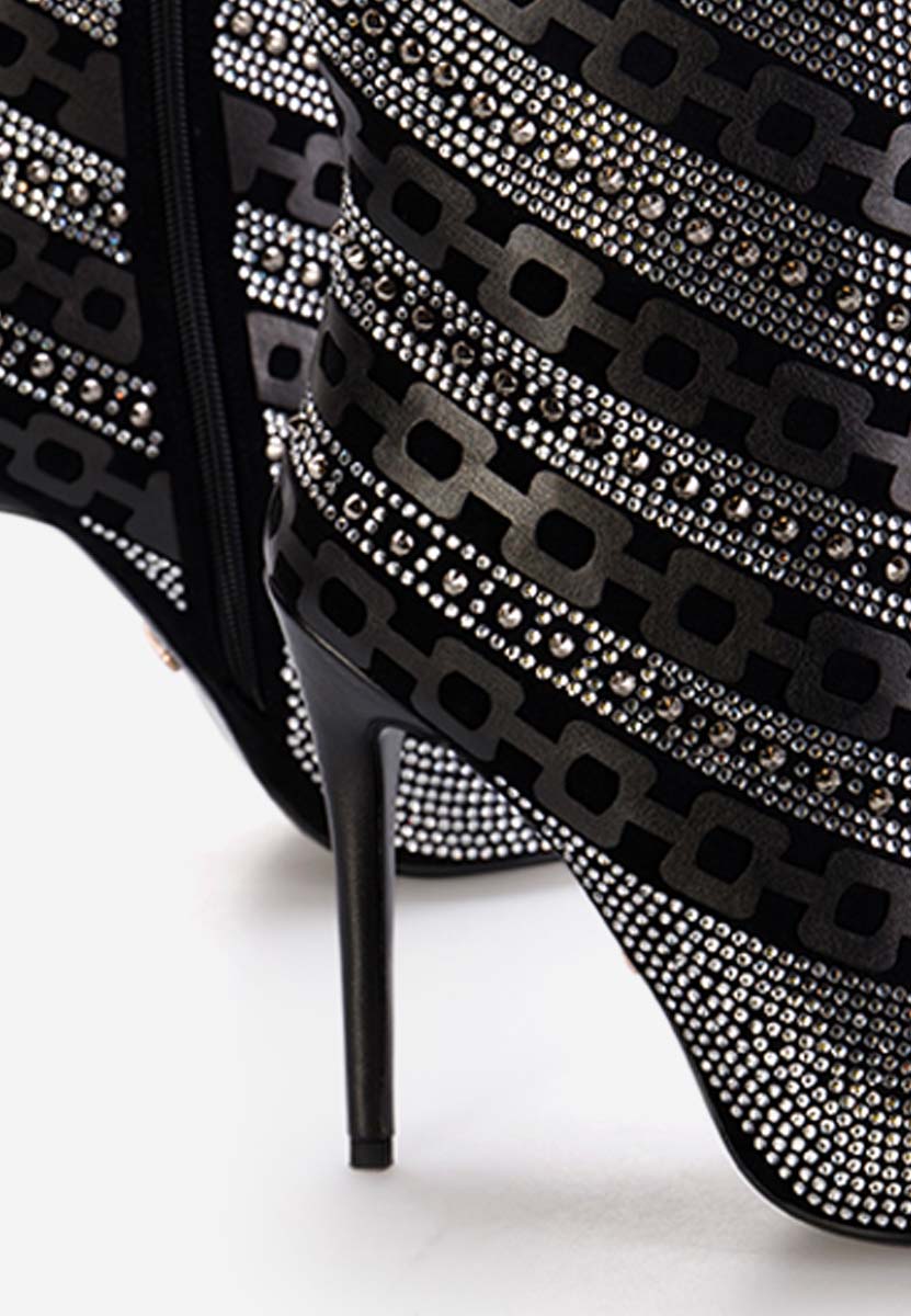 Elegantne gležnjače Piacenza crno