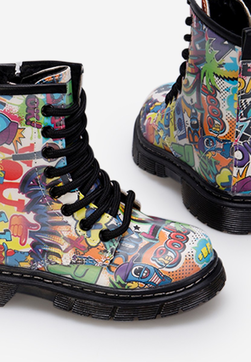 Gležnjače za djevojčice Choleta Šareno