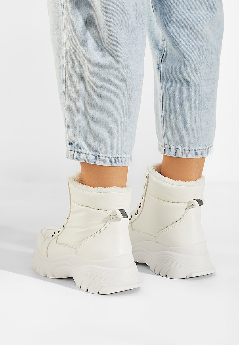 High-Top Sneakers bijele Macey