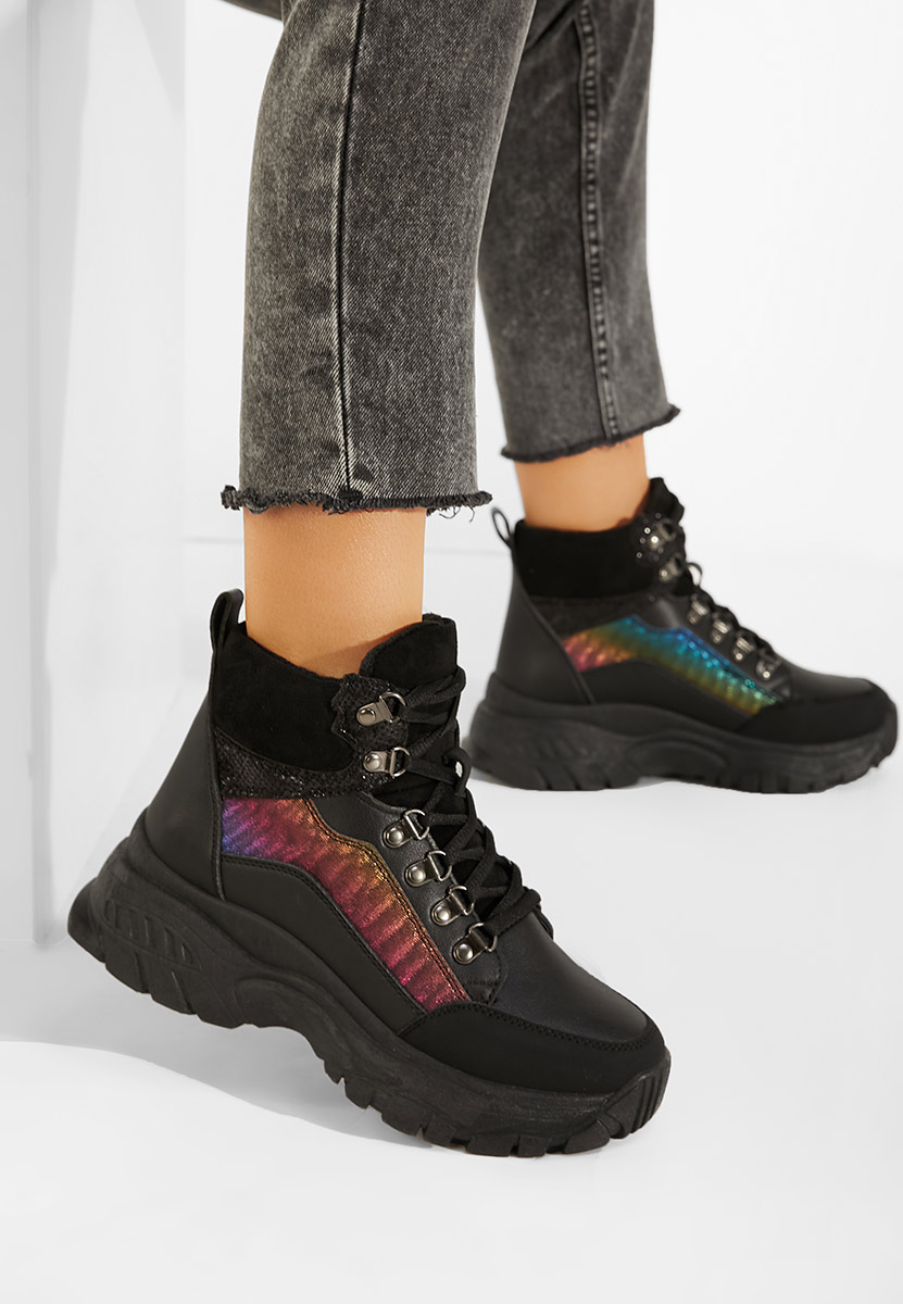 High-Top Sneakers crno Livy