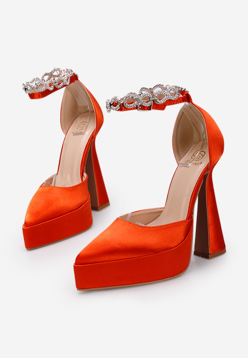 Štikle s platformom Orange Irania 