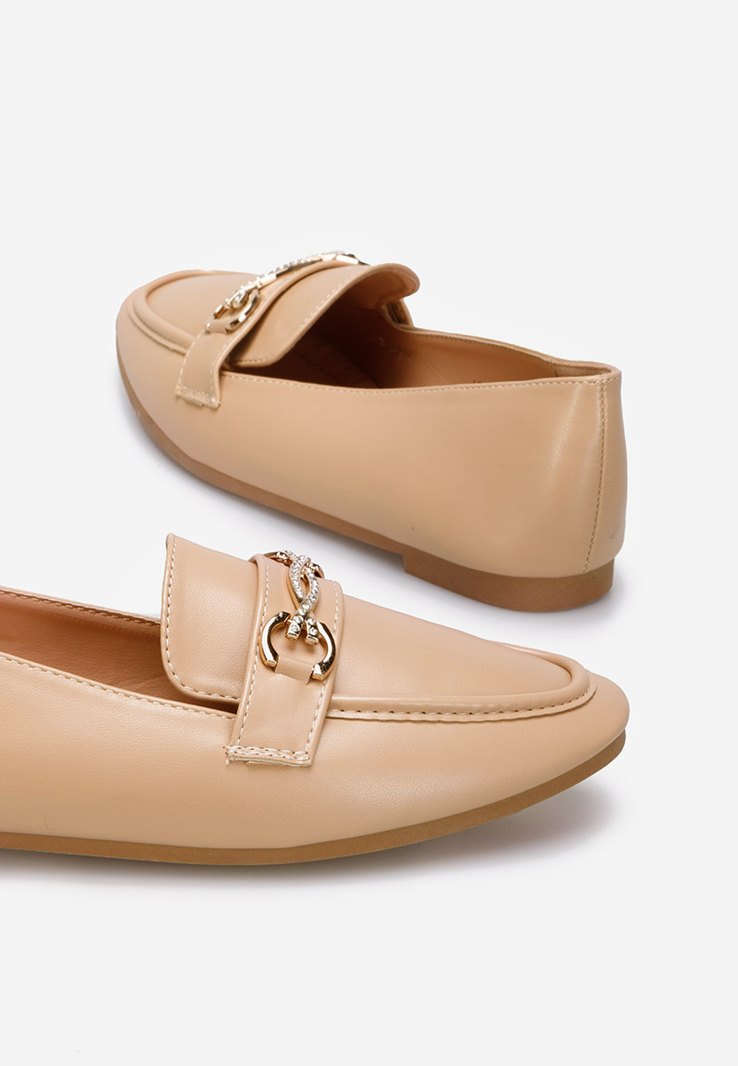 Ženske loafers bež Acuna