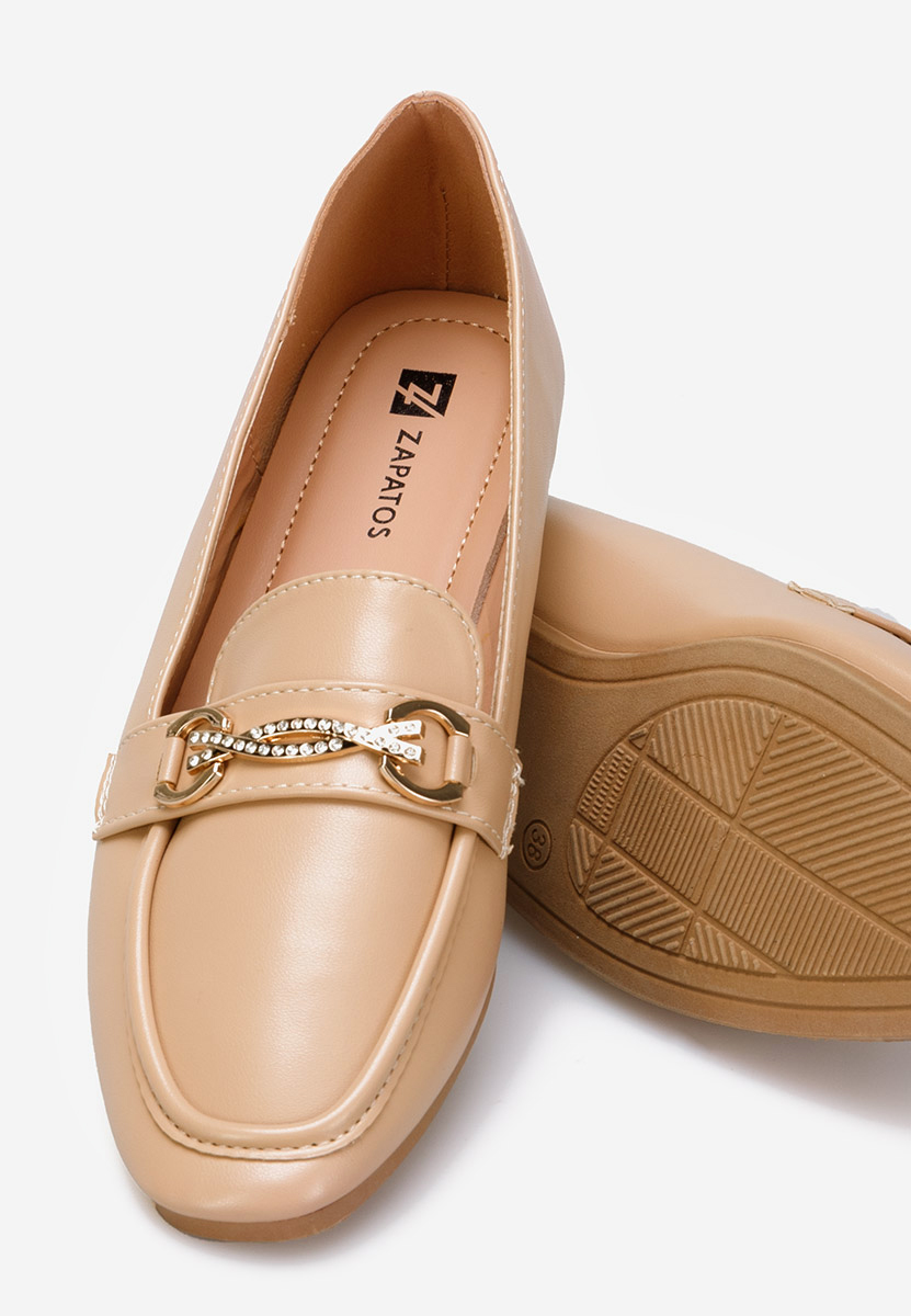 Ženske loafers bež Acuna