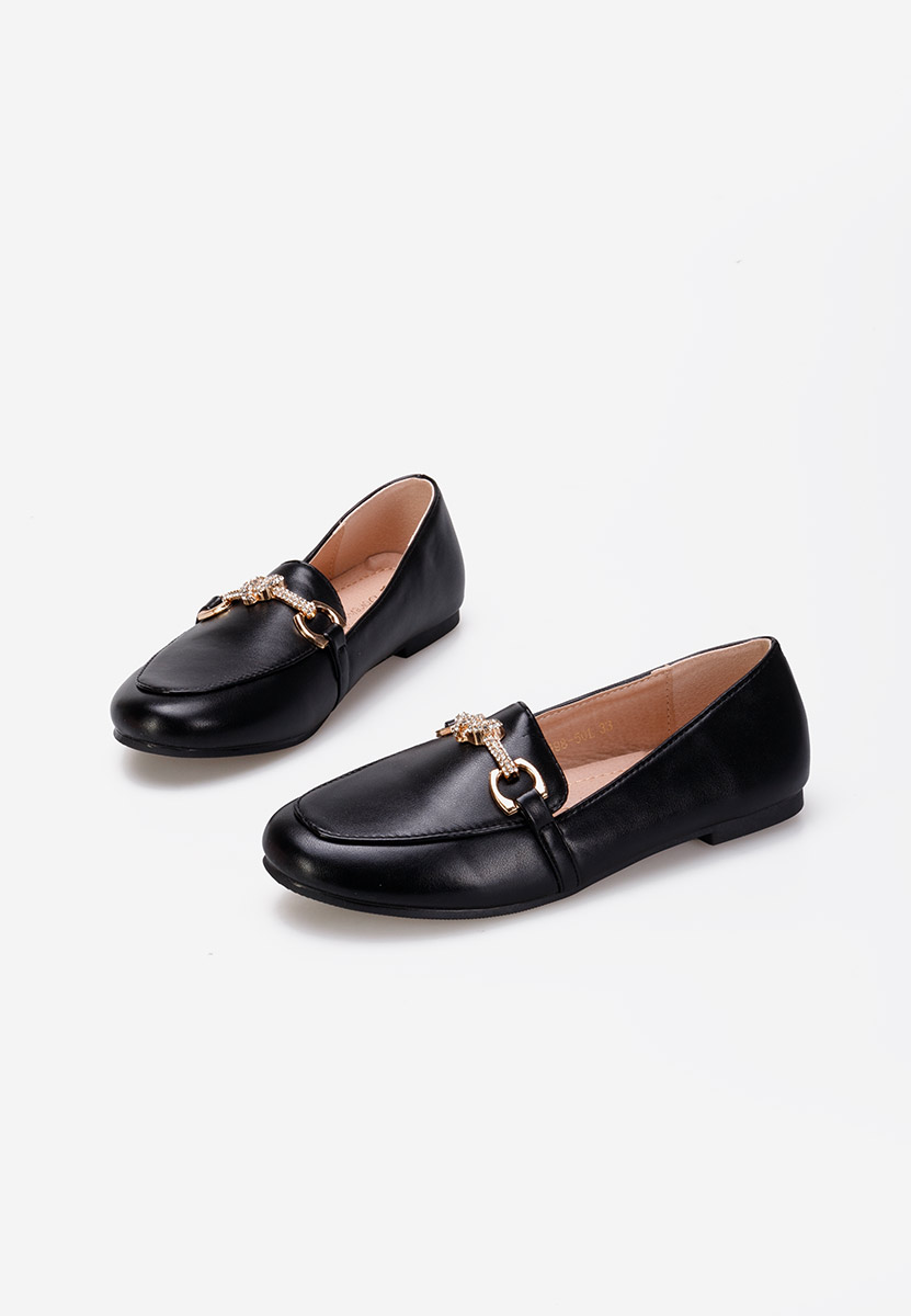 Mokasinke dječja Heaven A crno