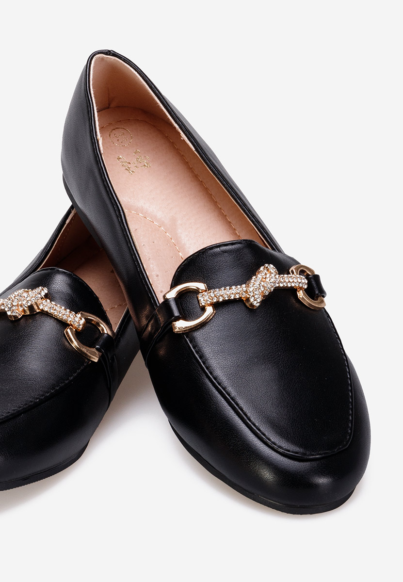 Mokasinke dječja Heaven A crno