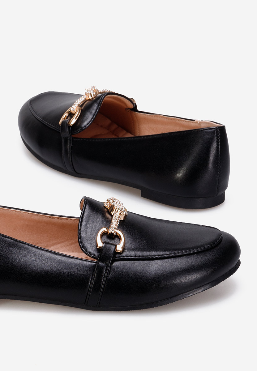 Mokasinke dječja Heaven A crno