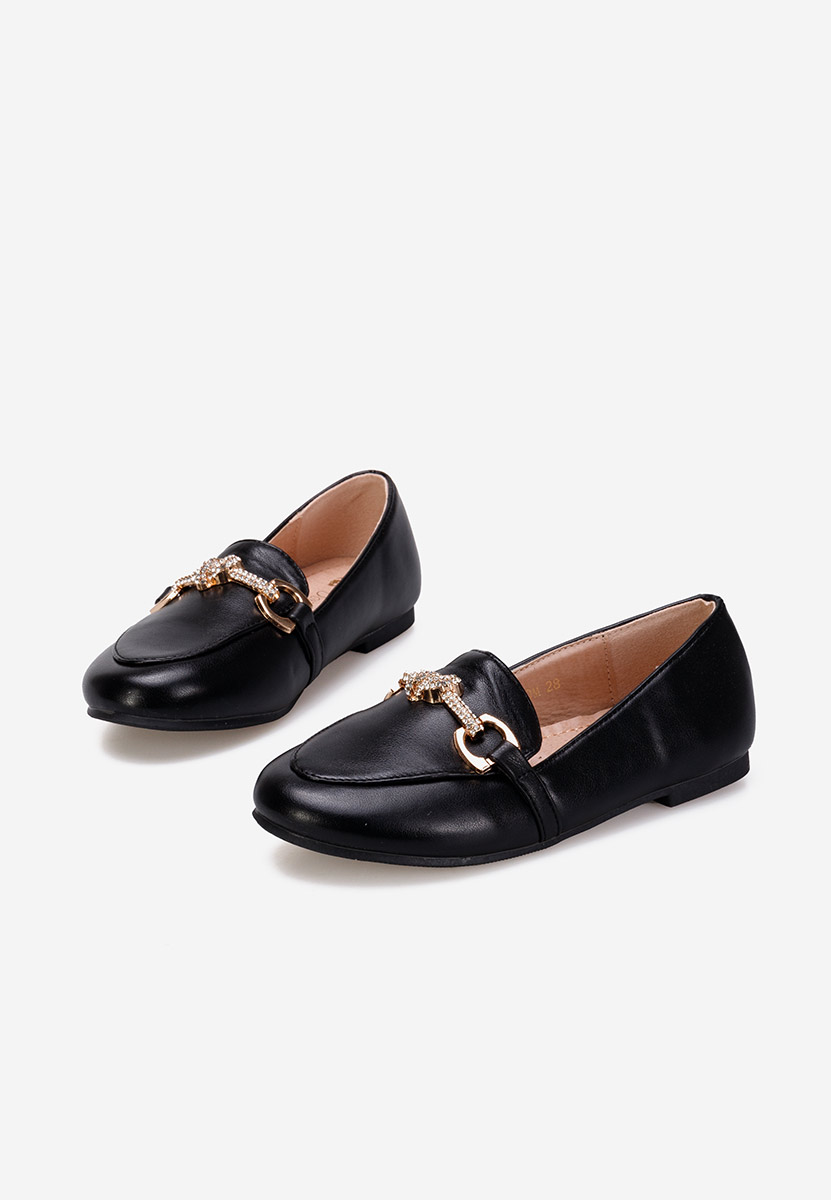 Mokasinke dječja Heaven B crno