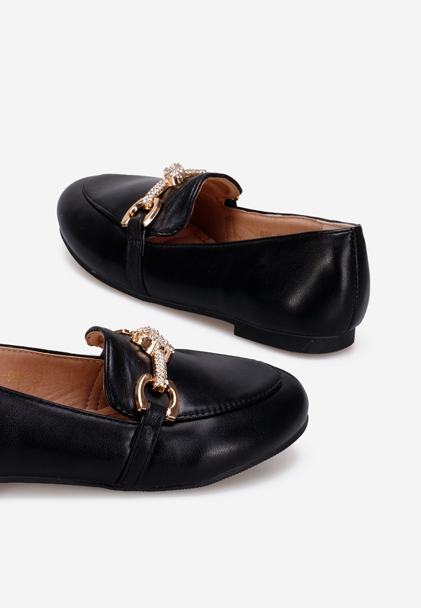 Mokasinke dječja Heaven B crno